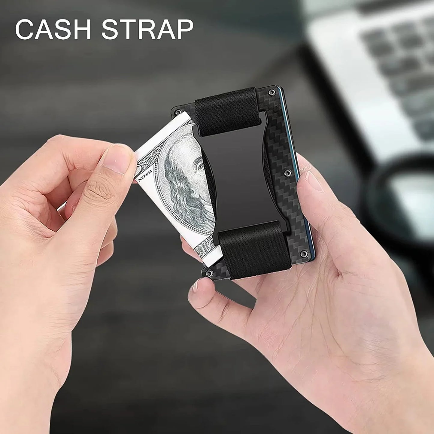 Rfid Credit Card Holder Slim Metal Magic Wallets Men Women Thin Mini Id Bank Cardholder Aluminium Alloy Case Wallet for Men